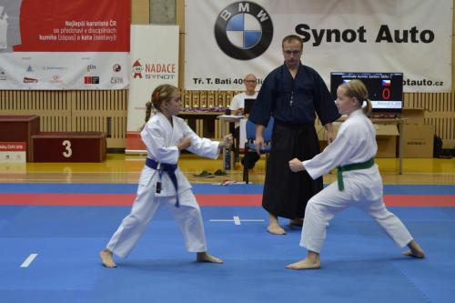 Klarka v kumite na Mčr ve Zlíně 2015
