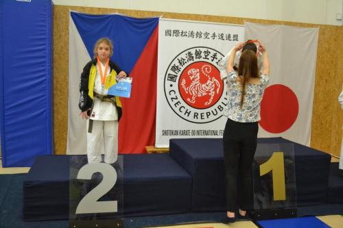 Klárka na Mčr v Hradci Králové 2018 (vicemistryně ČR)