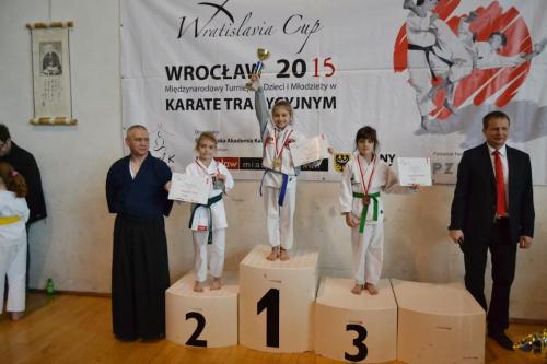 Klárka na mezinárodní soutěži ve Wroclavi 2015 (2. místo)
